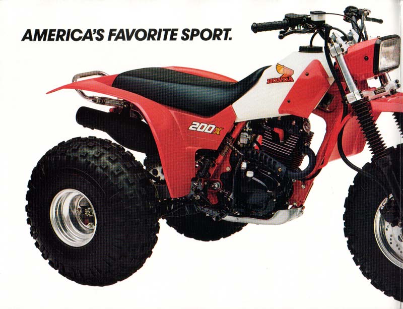 The 1984 Honda Atc 0x
